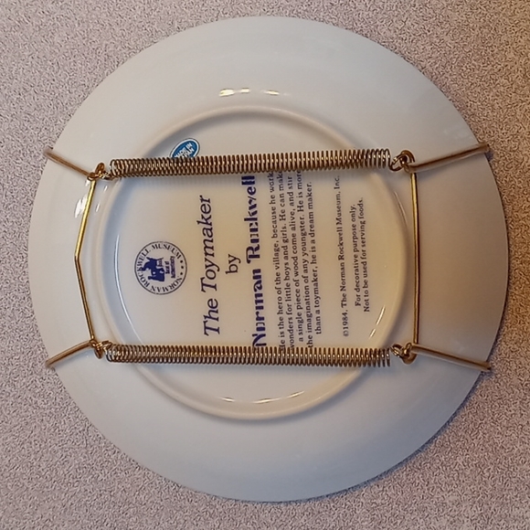 1984 Norman Rockwell 4pc Plate Set - Picture 3 of 9